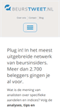 Mobile Screenshot of beurstweet.nl